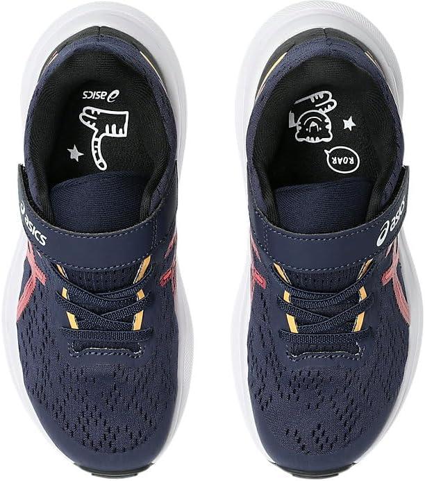 image:imageASICS Kids GT1000 13 Pre School Running ShoesMidnightFlash Red