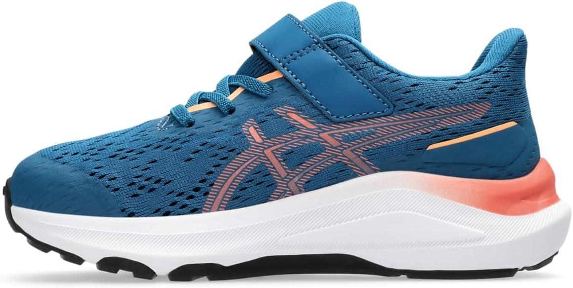 image:imageASICS Kids GT1000 13 Pre School Running ShoesRich NavyDesert Red