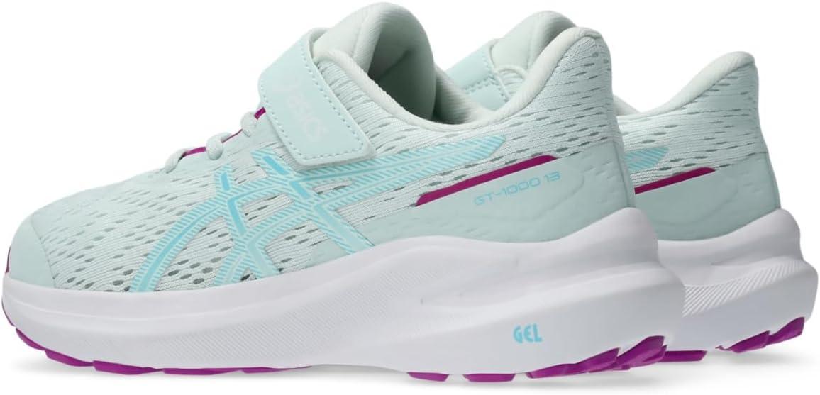 image:imageASICS Kids GT1000 13 Pre School Running ShoesSoothing SeaBright Cyan