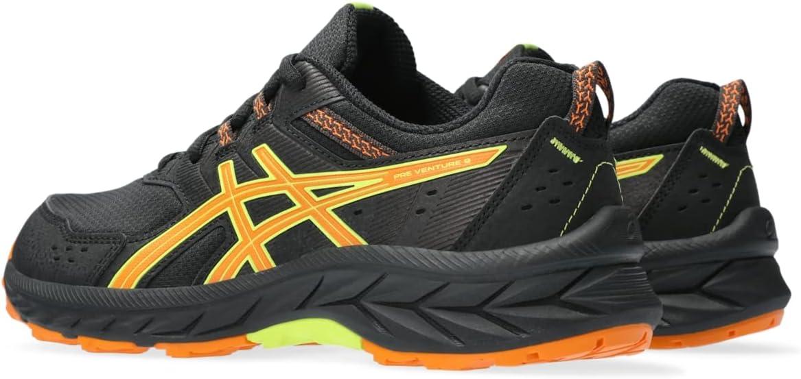 image:imageASICS Kids PRE Venture 9 Grade School Running ShoesBlackBright Orange