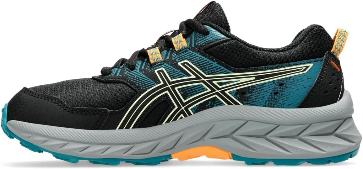 image:imageASICS Kids PRE Venture 9 Grade School Running ShoesBlackCool Matcha