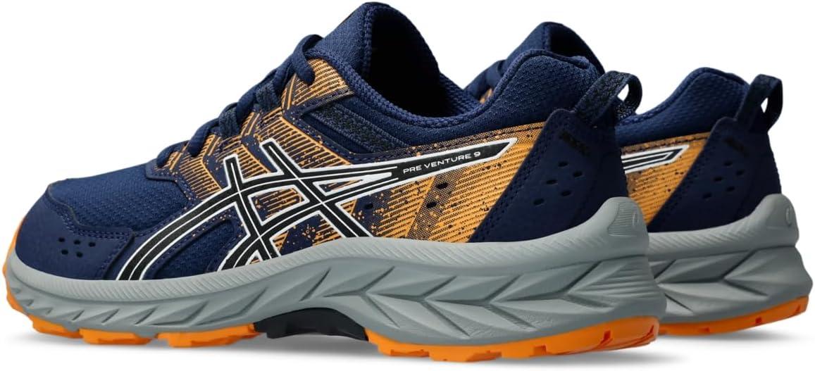 image:imageASICS Kids PRE Venture 9 Grade School Running ShoesBlue ExpanseBlack