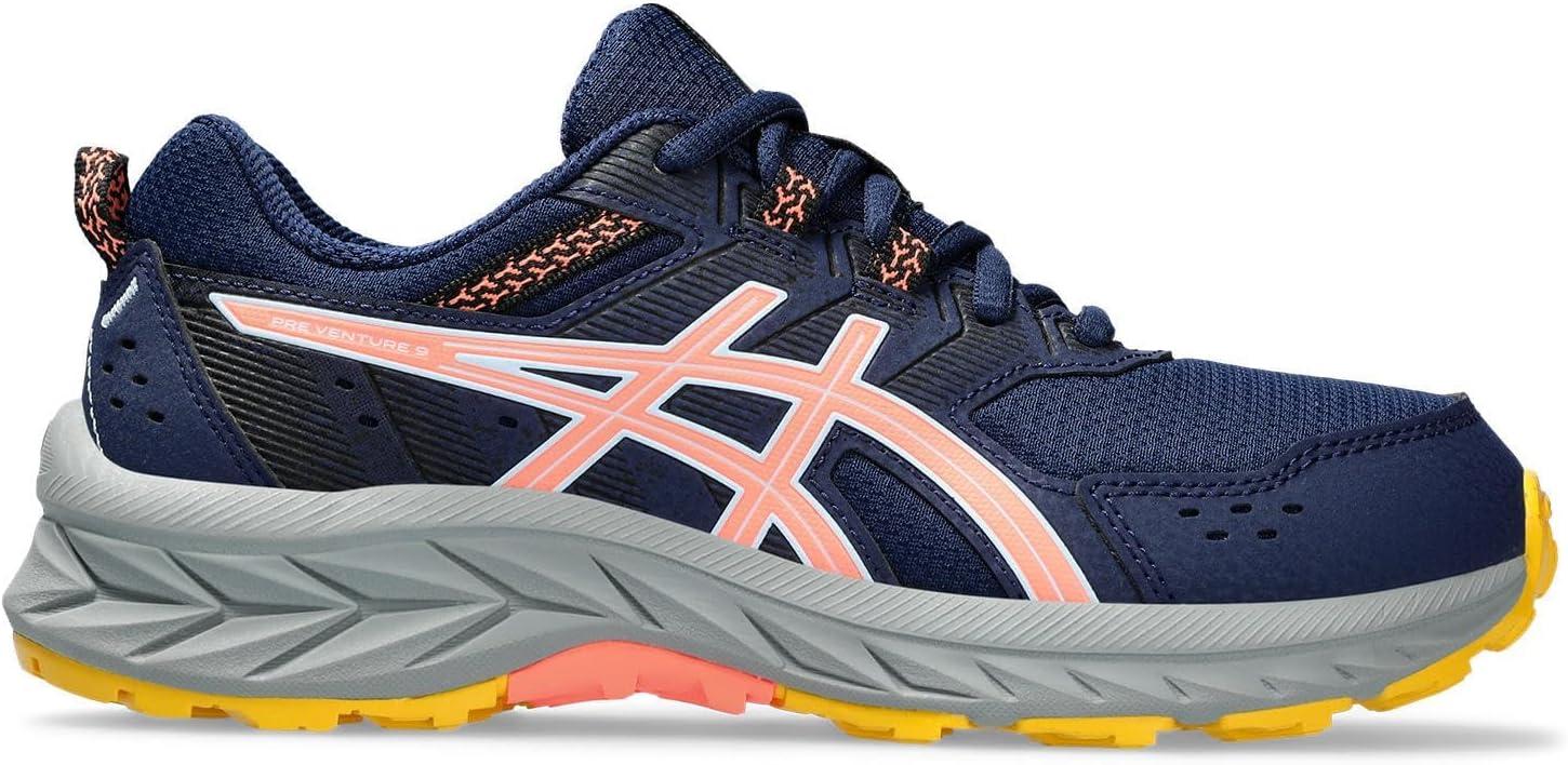 image:imageASICS Kids PRE Venture 9 Grade School Running ShoesBlue ExpanseSun Coral