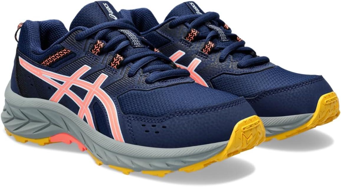 image:imageASICS Kids PRE Venture 9 Grade School Running ShoesBlue ExpanseSun Coral