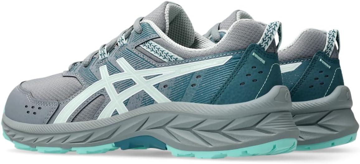 image:imageASICS Kids PRE Venture 9 Grade School Running ShoesGravelPure Aqua