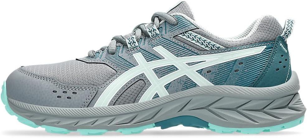 image:imageASICS Kids PRE Venture 9 Grade School Running ShoesGravelPure Aqua