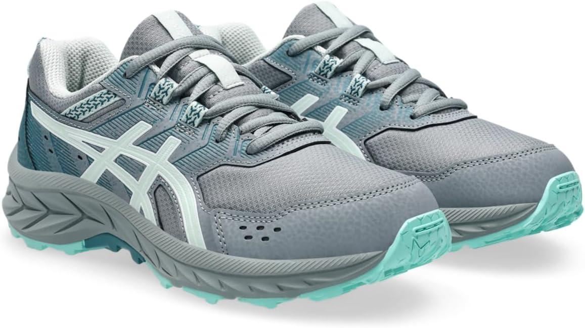 image:imageASICS Kids PRE Venture 9 Grade School Running ShoesGravelPure Aqua