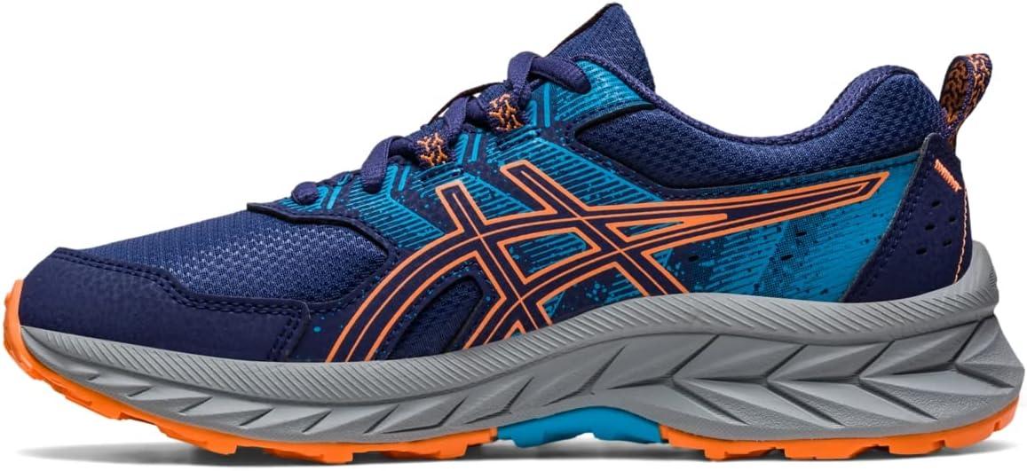 image:imageASICS Kids PRE Venture 9 Grade School Running ShoesIndigo BlueSun Peach