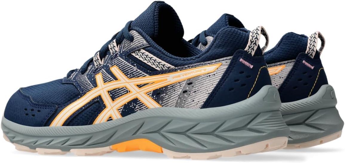 image:imageASICS Kids PRE Venture 9 Grade School Running ShoesNight SkyPearl Pink