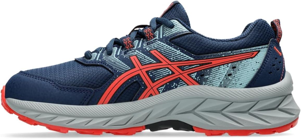 image:imageASICS Kids PRE Venture 9 Grade School Running ShoesNight SkyRed Snapper