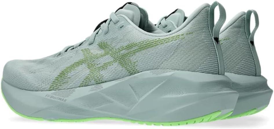 image:imageASICS Womens NOVABLAST 5 Running Shoes406 Cold MossLight Orange