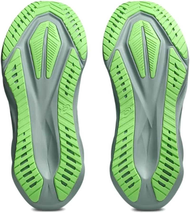 image:imageASICS Womens NOVABLAST 5 Running Shoes406 Cold MossLight Orange