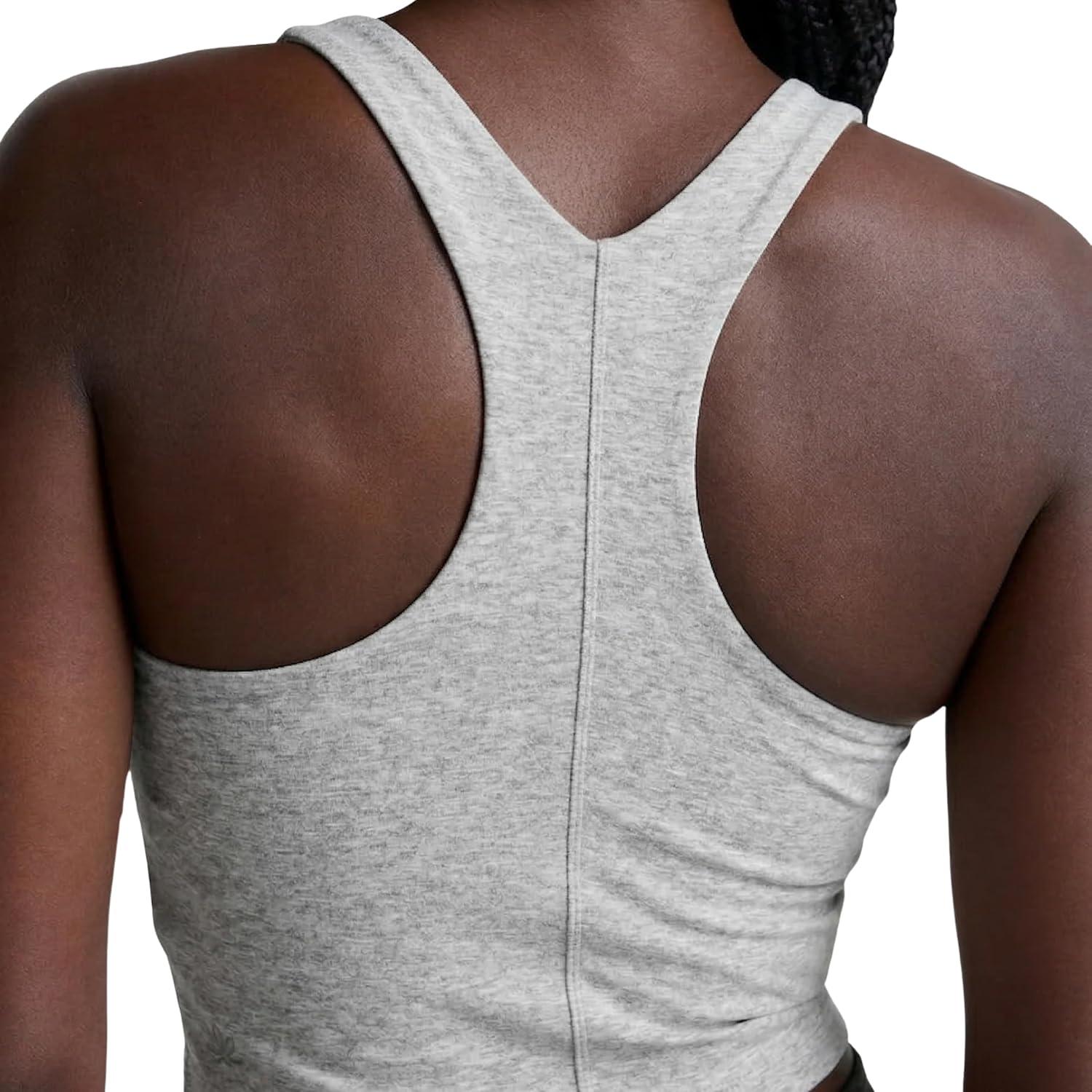 image:imageBeyond Yoga Womens Spacedye Refocus Cropped TankSilver Mist