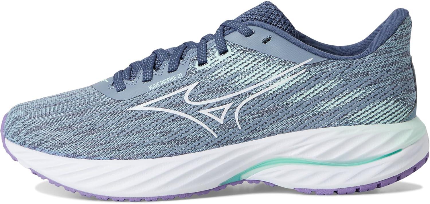 image:imageMizuno Womens Womens Wave Inspire 21 Running ShoeTradewindswhite