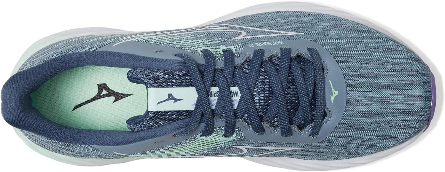 image:imageMizuno Womens Womens Wave Inspire 21 Running ShoeTradewindswhite