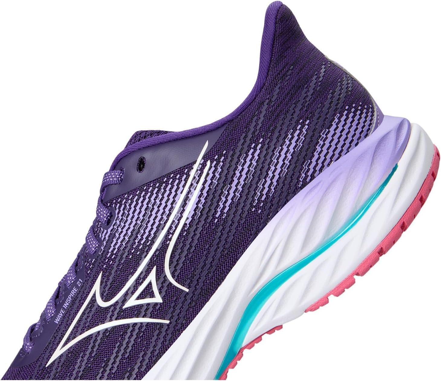 image:imageMizuno Womens Womens Wave Inspire 21 Running ShoeVintage Indigowhite