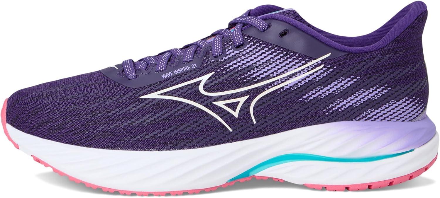 image:imageMizuno Womens Womens Wave Inspire 21 Running ShoeVintage Indigowhite