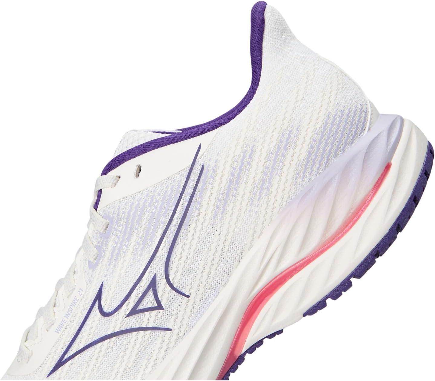 image:imageMizuno Womens Womens Wave Inspire 21 Running ShoeWhitevintage Indigo