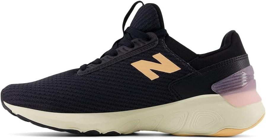 image:imageNew Balance Womens Fresh Foam X 1440 V1 Running ShoesBlackMid Century PinkPeach Blossom