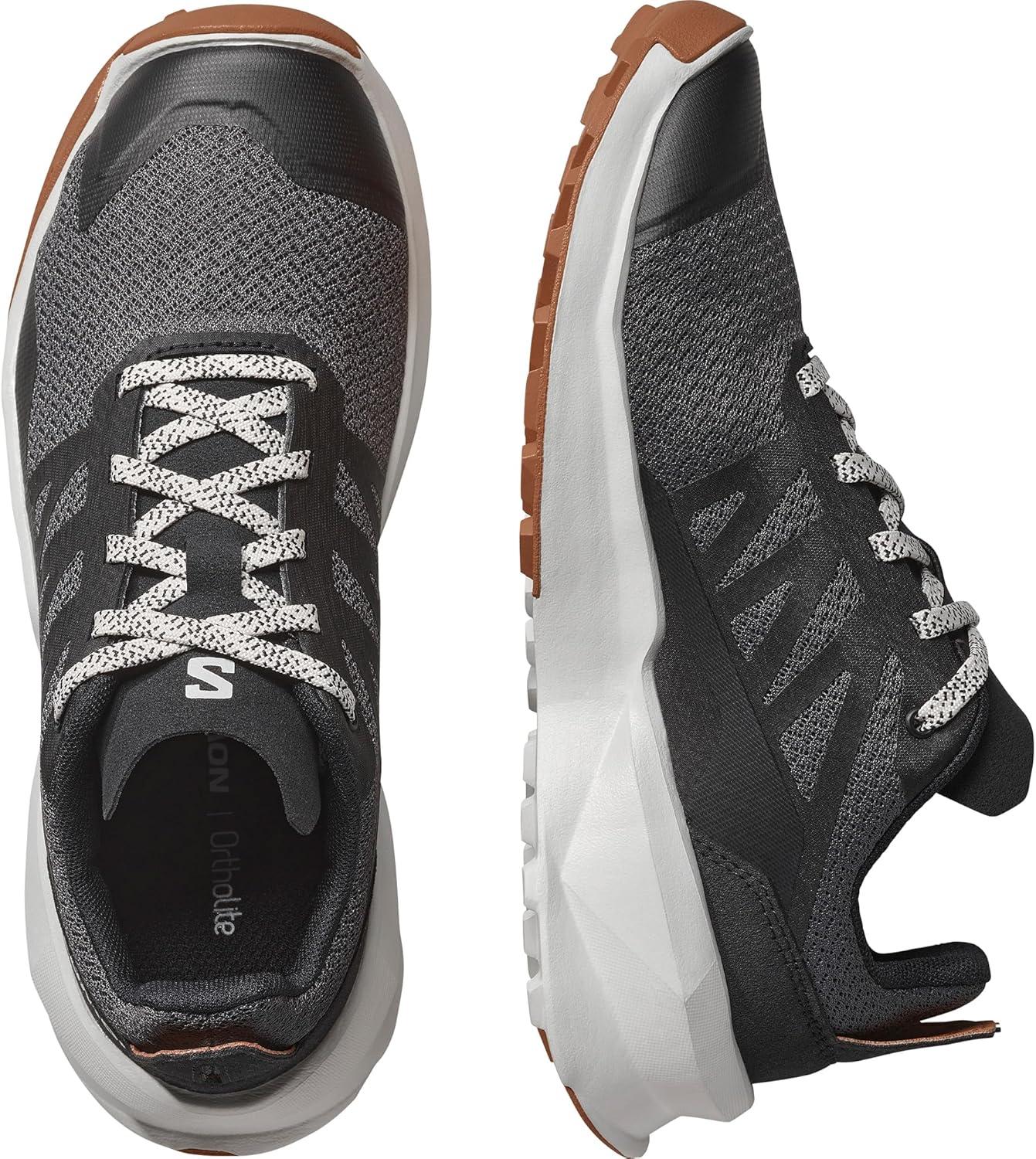 image:imageSalomon Kids Patrol Hiking Shoes for Boys amp GirlsAsphaltRainy DayPecan Brown