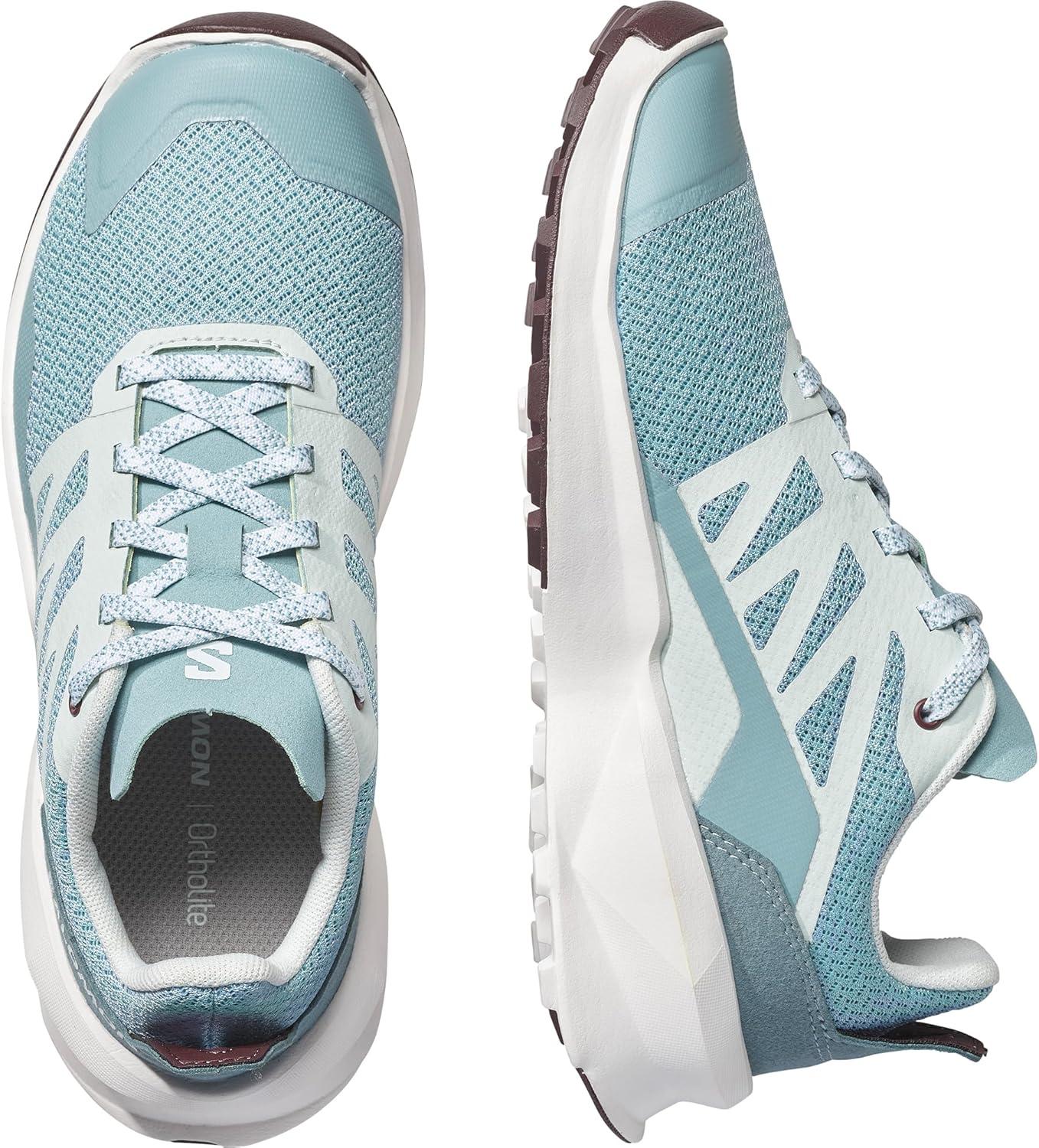 image:imageSalomon Kids Patrol Hiking Shoes for Boys amp GirlsTourmalineIce FlowPlum Perfect