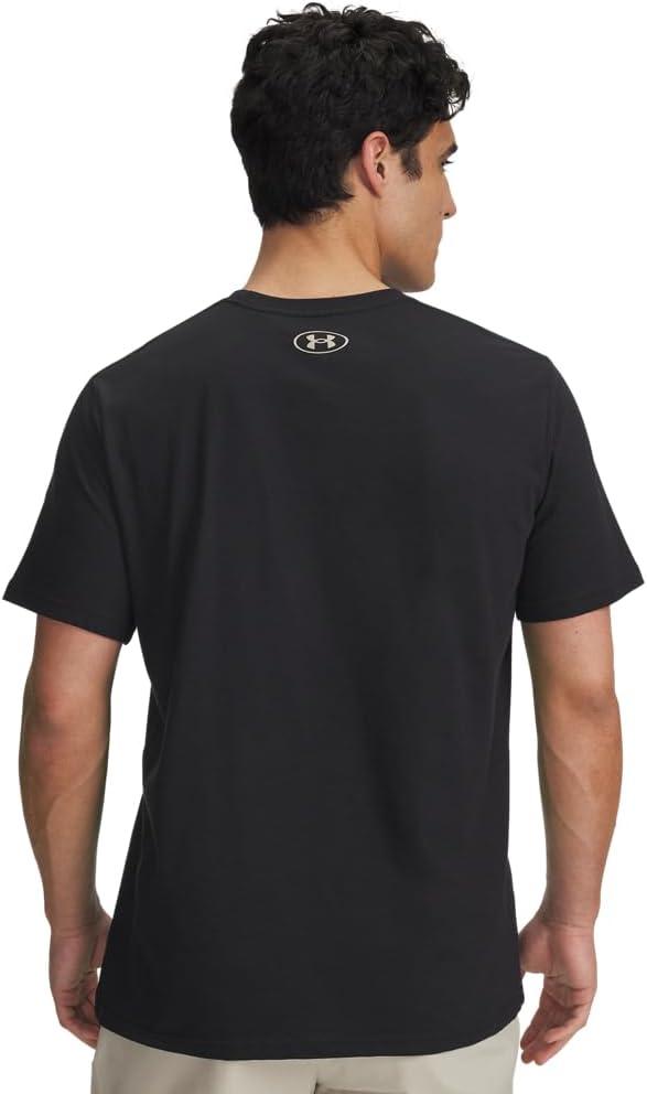 image:imageUnder Armour Mens Sportstyle Left Chest ShortSleeve TShirt003 Black City Khaki