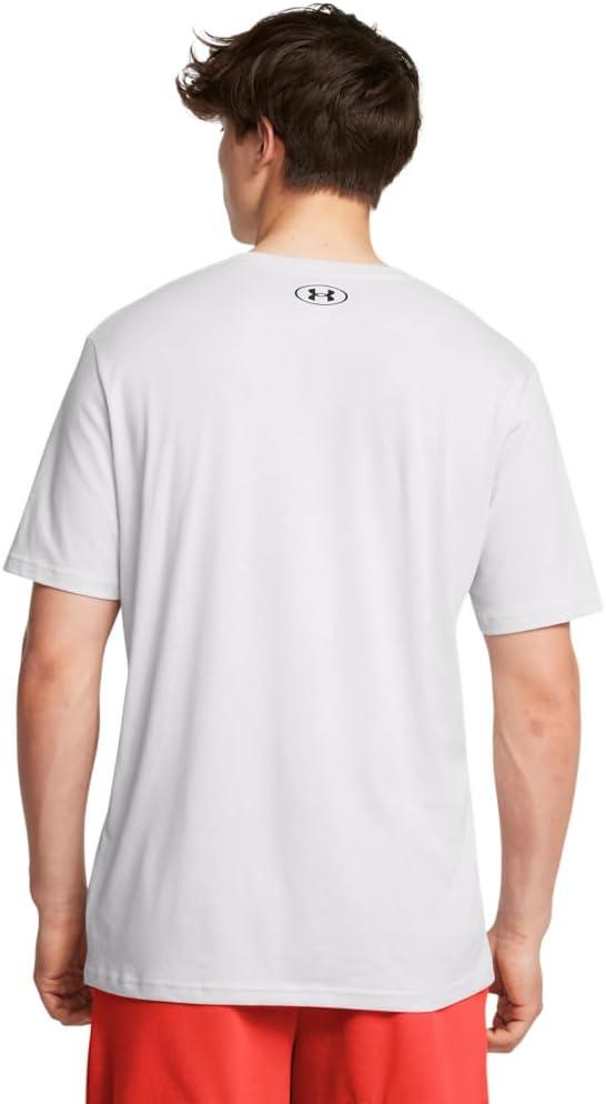image:imageUnder Armour Mens Sportstyle Left Chest ShortSleeve TShirt014 Halo Gray Black