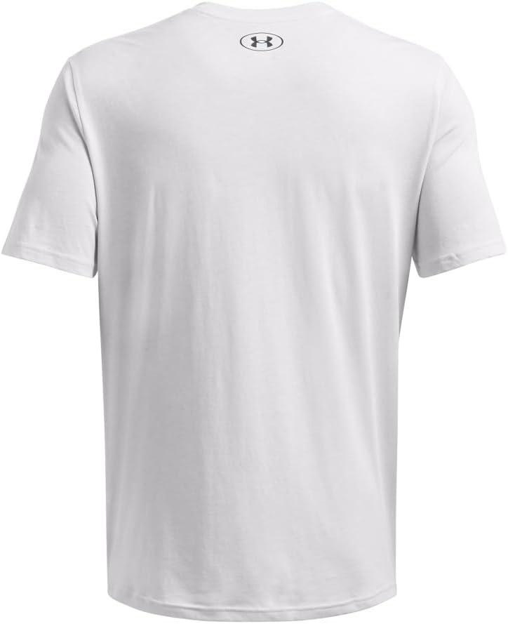 image:imageUnder Armour Mens Sportstyle Left Chest ShortSleeve TShirt014 Halo Gray Black