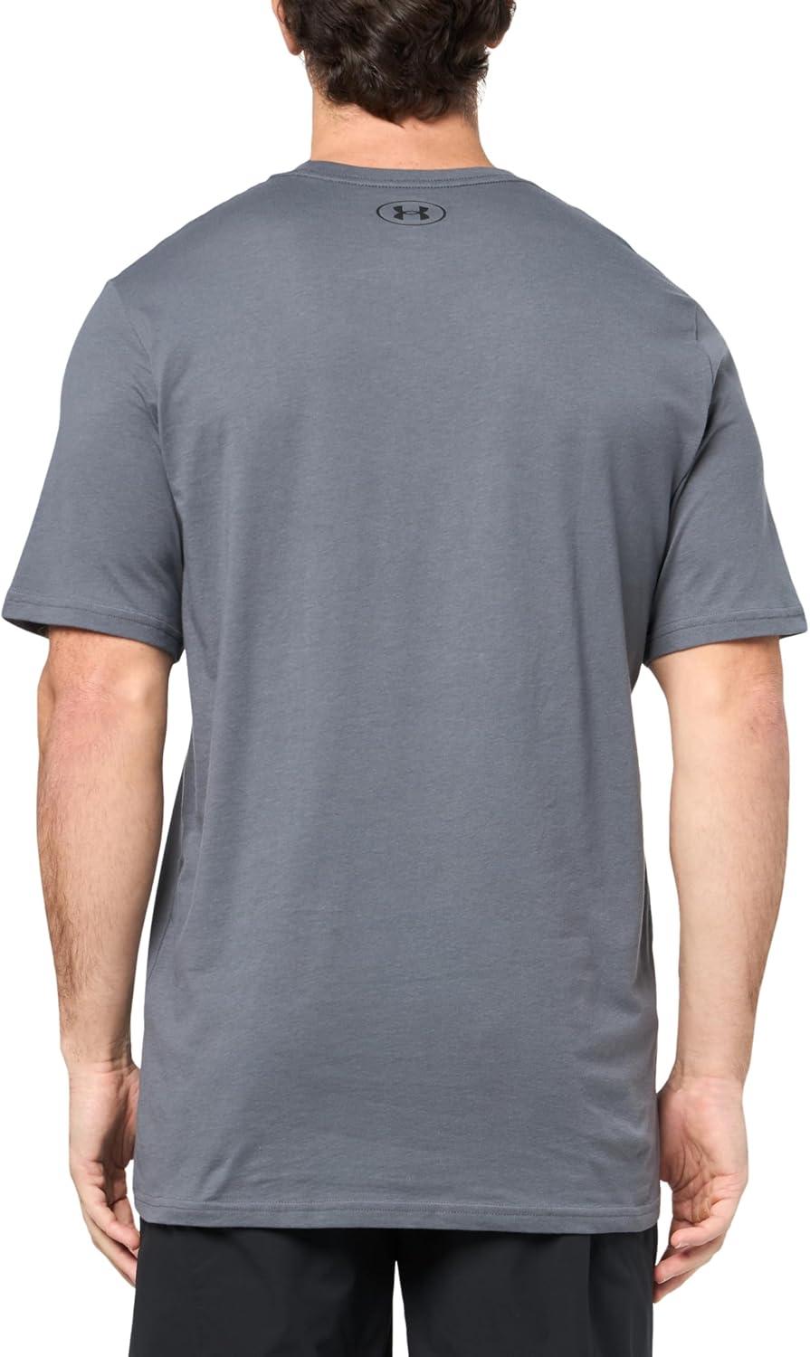 image:imageUnder Armour Mens Sportstyle Left Chest ShortSleeve TShirt025 Castlerock Black
