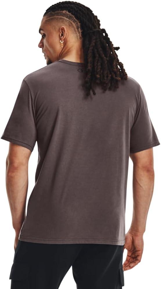 image:imageUnder Armour Mens Sportstyle Left Chest ShortSleeve TShirt057 Ash Taupe Black