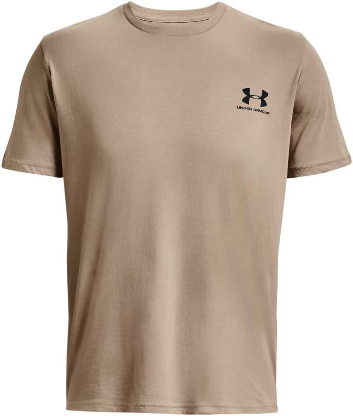 image:imageUnder Armour Mens Sportstyle Left Chest ShortSleeve TShirt236 Sahara Black Black