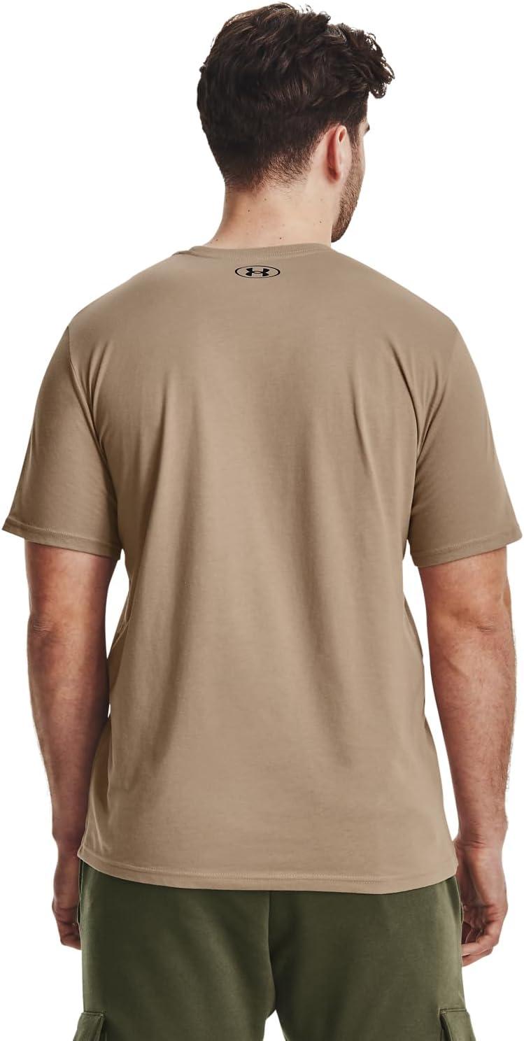 image:imageUnder Armour Mens Sportstyle Left Chest ShortSleeve TShirt237 Sahara Black