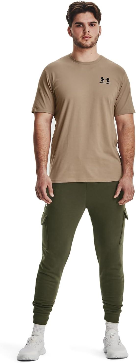 image:imageUnder Armour Mens Sportstyle Left Chest ShortSleeve TShirt237 Sahara Black