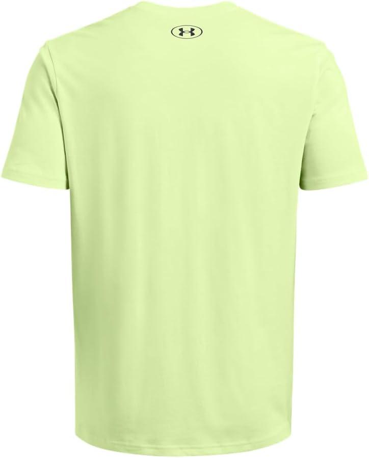 image:imageUnder Armour Mens Sportstyle Left Chest ShortSleeve TShirt304 Morph Green Black