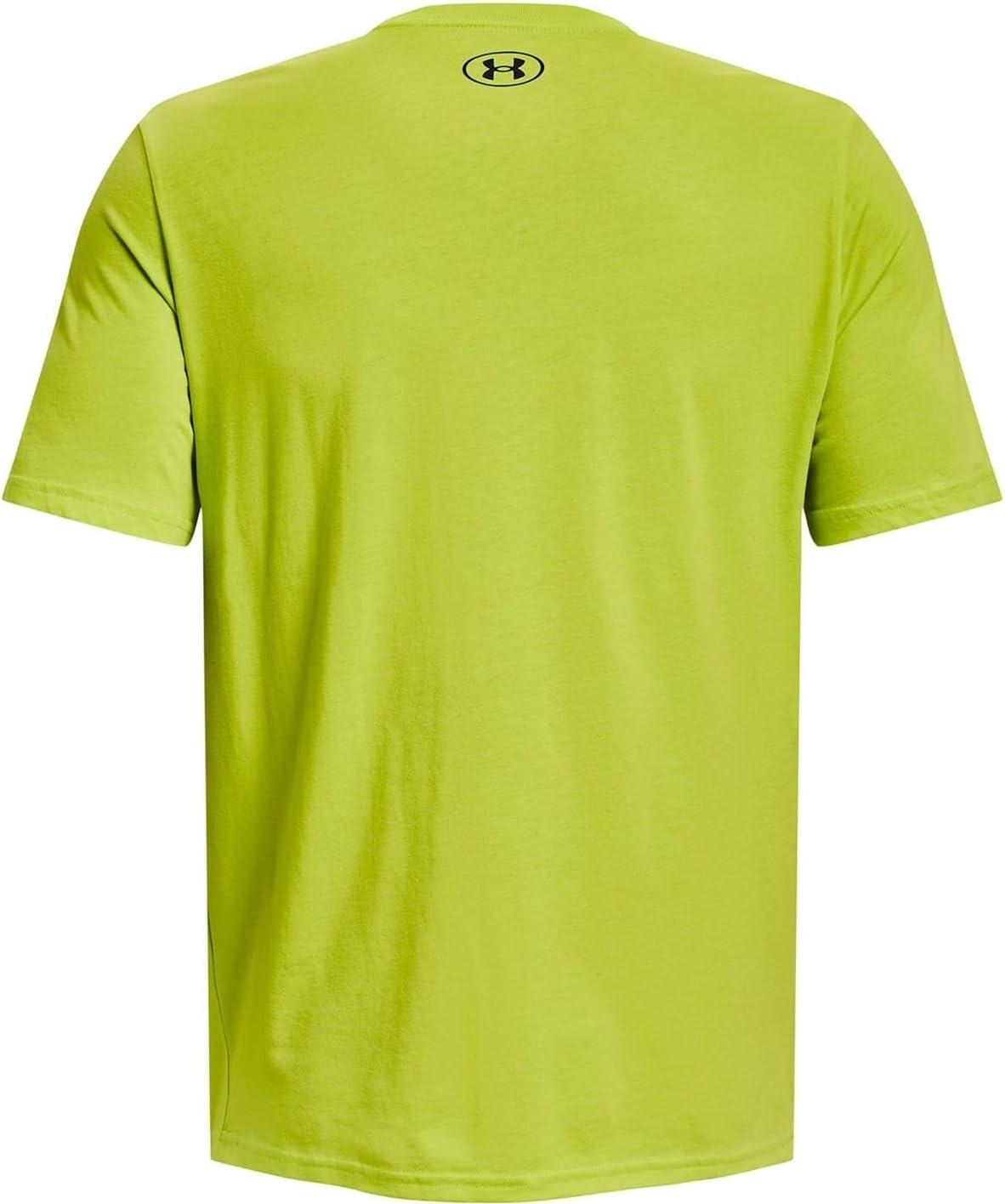 image:imageUnder Armour Mens Sportstyle Left Chest ShortSleeve TShirt324 Velocity Black Black