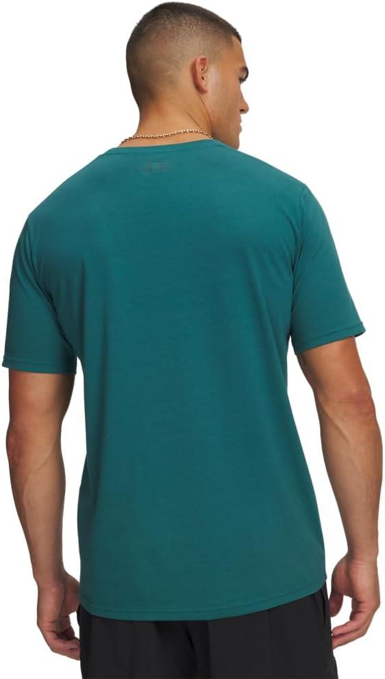 image:imageUnder Armour Mens Sportstyle Left Chest ShortSleeve TShirt338 Rack Green Arden Green