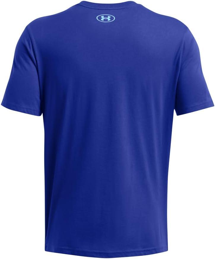 image:imageUnder Armour Mens Sportstyle Left Chest ShortSleeve TShirt406 Royal Sky Blue