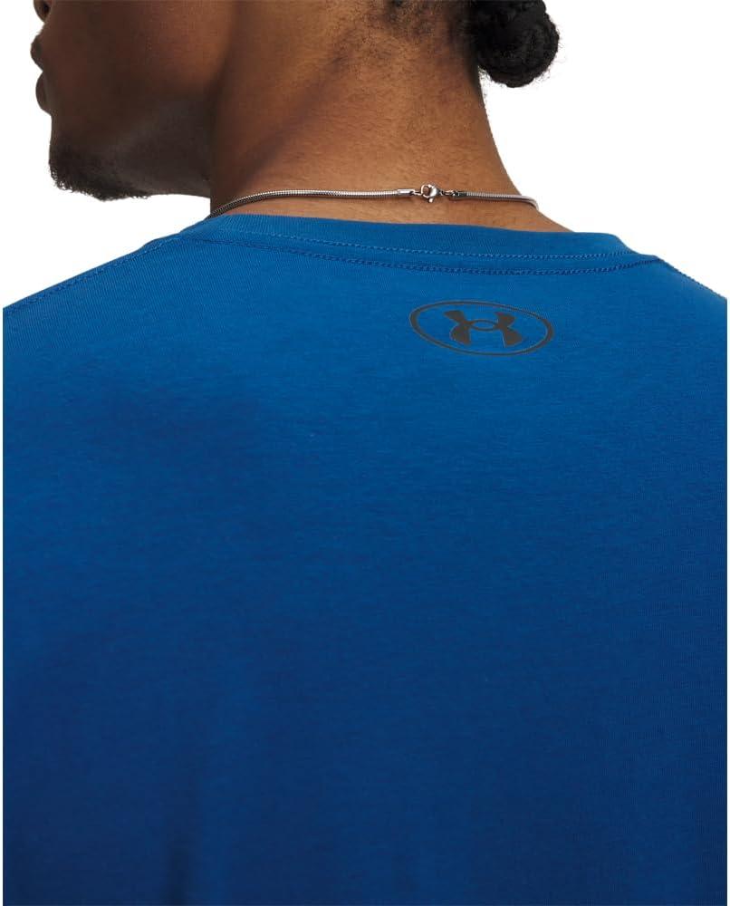 image:imageUnder Armour Mens Sportstyle Left Chest ShortSleeve TShirt426 Varsity Blue Black