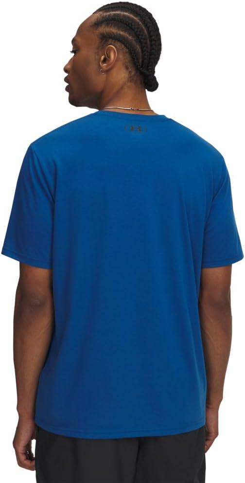image:imageUnder Armour Mens Sportstyle Left Chest ShortSleeve TShirt426 Varsity Blue Black
