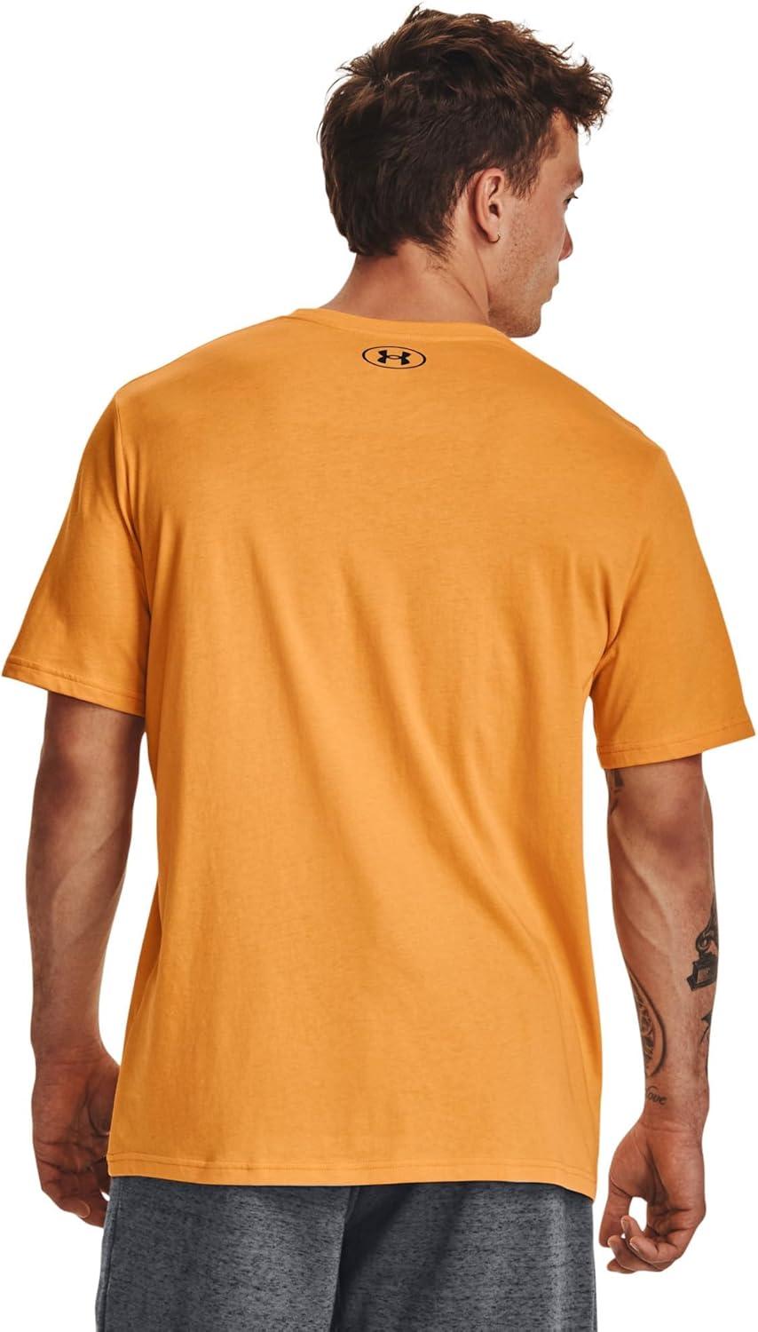 image:imageUnder Armour Mens Sportstyle Left Chest ShortSleeve TShirt739 Wasp Yellow Black