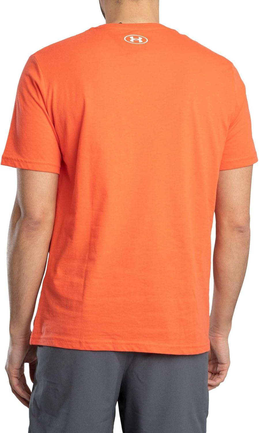image:imageUnder Armour Mens Sportstyle Left Chest ShortSleeve TShirt847 Fire White