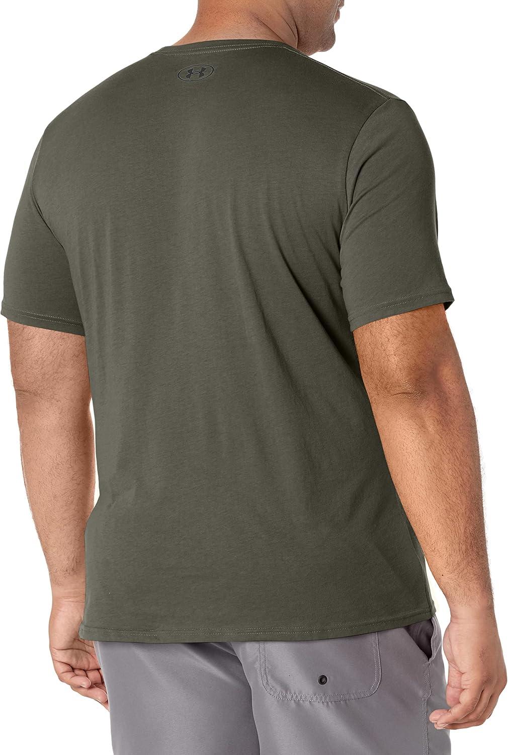 image:imageUnder Armour Mens Sportstyle Left Chest ShortSleeve TShirtBaroque Green