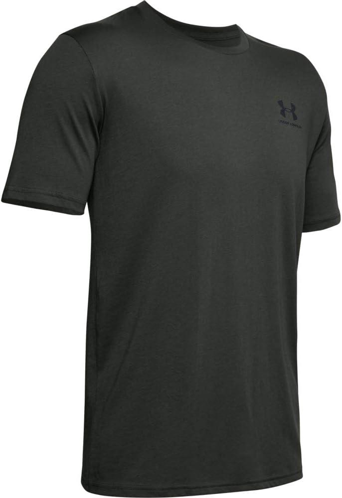 image:imageUnder Armour Mens Sportstyle Left Chest ShortSleeve TShirtBaroque Green