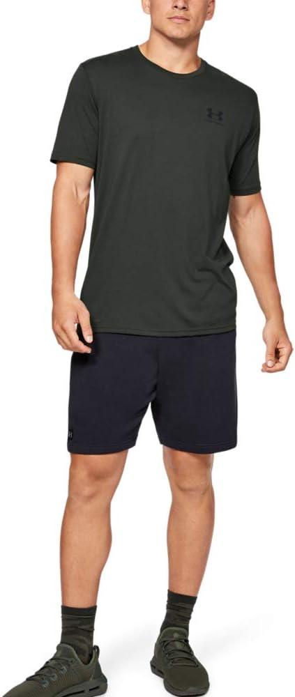 image:imageUnder Armour Mens Sportstyle Left Chest ShortSleeve TShirtBaroque Green