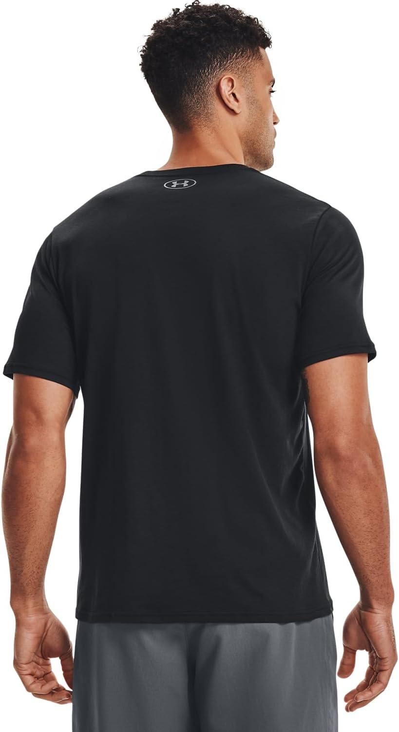 image:imageUnder Armour Mens Sportstyle Left Chest ShortSleeve TShirtBlack 001Black