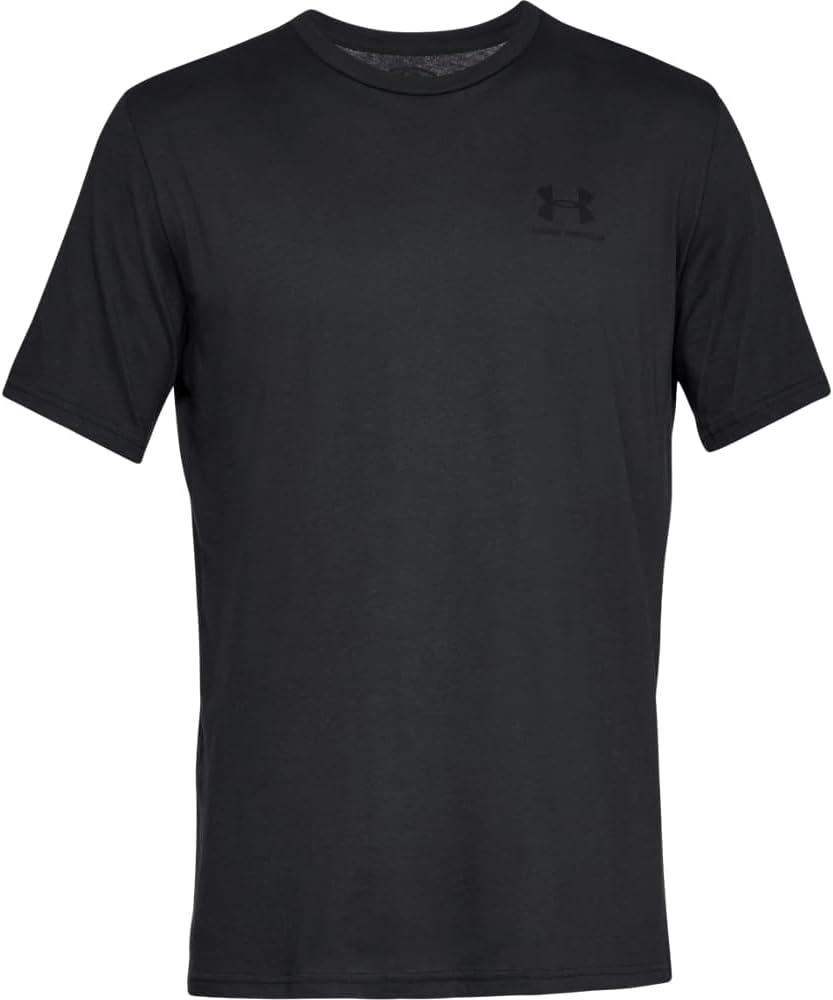 image:imageUnder Armour Mens Sportstyle Left Chest ShortSleeve TShirtBlack