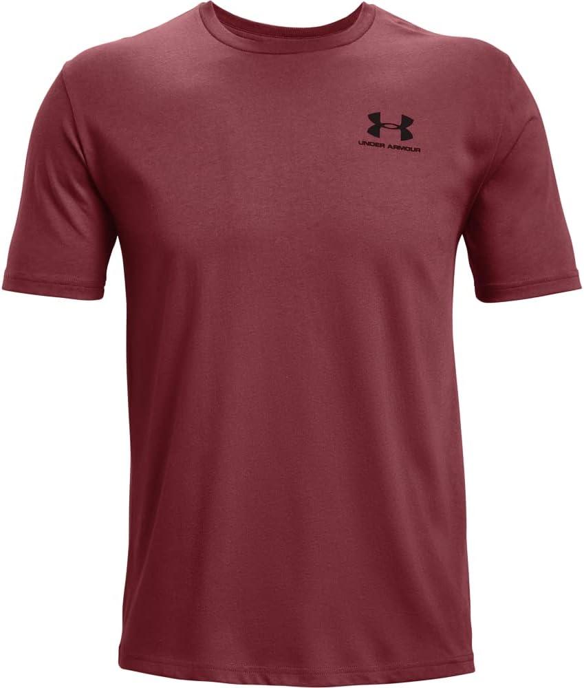 image:imageUnder Armour Mens Sportstyle Left Chest ShortSleeve TShirtBlur 652Black