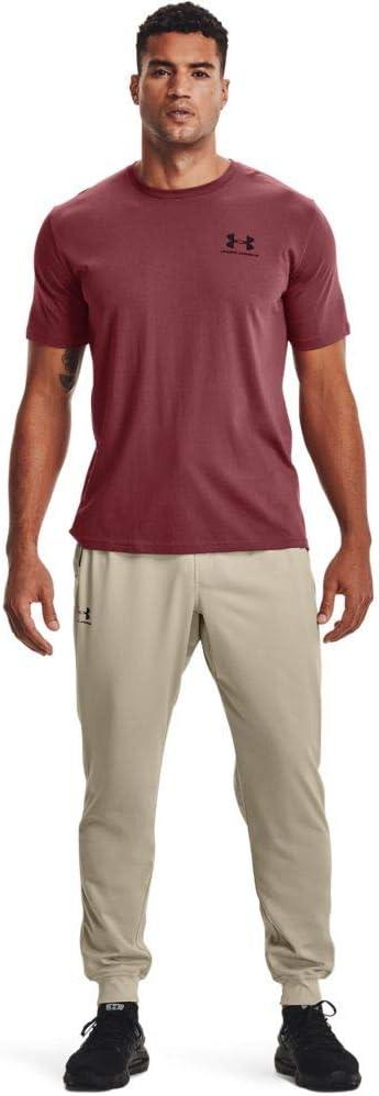 image:imageUnder Armour Mens Sportstyle Left Chest ShortSleeve TShirtBlur 652Black