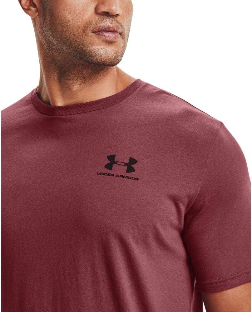 image:imageUnder Armour Mens Sportstyle Left Chest ShortSleeve TShirtBlur 652Black