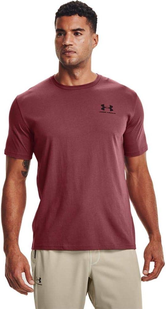 image:imageUnder Armour Mens Sportstyle Left Chest ShortSleeve TShirtBlur 652Black